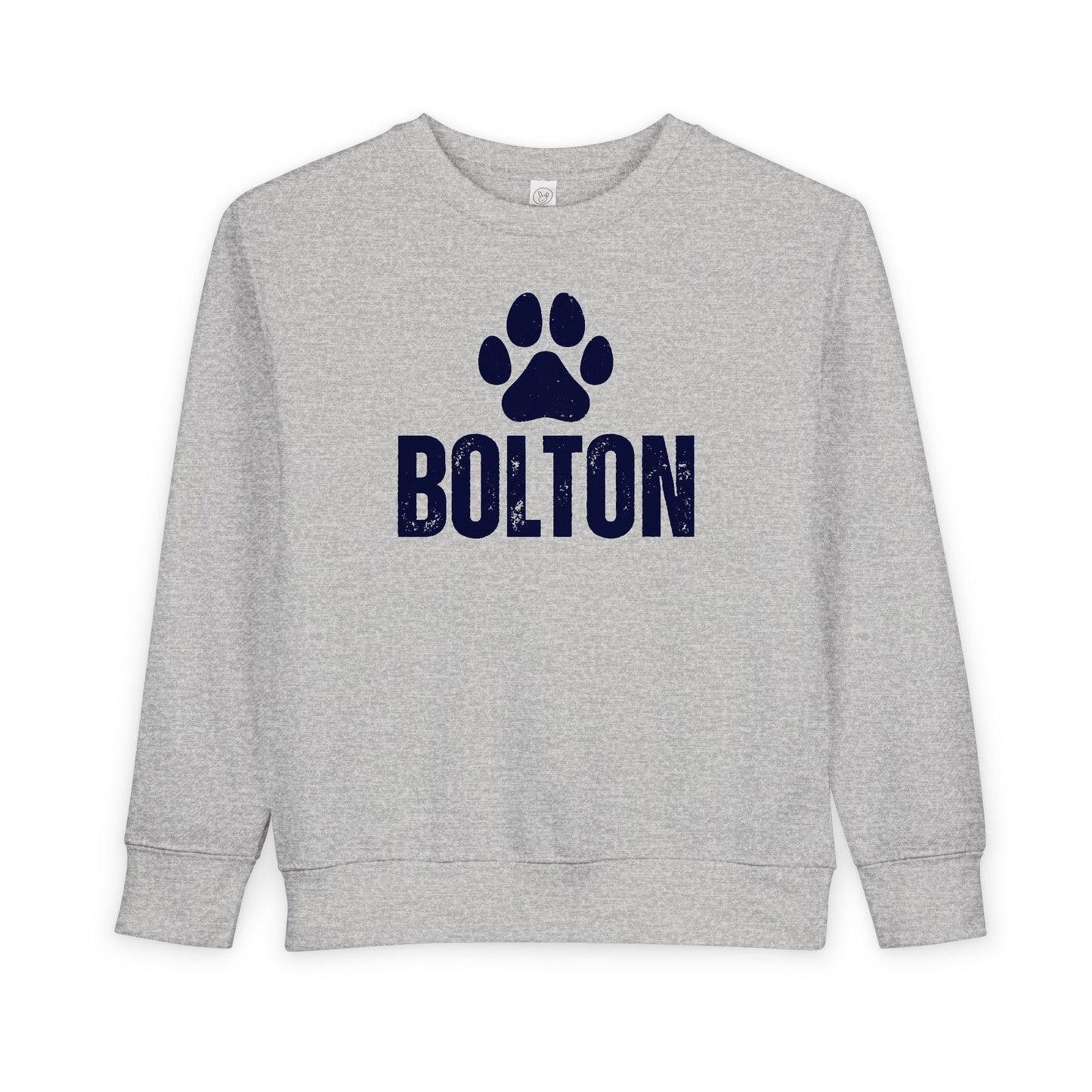 Vintage Bolton Paw Toddler Sweatshirt