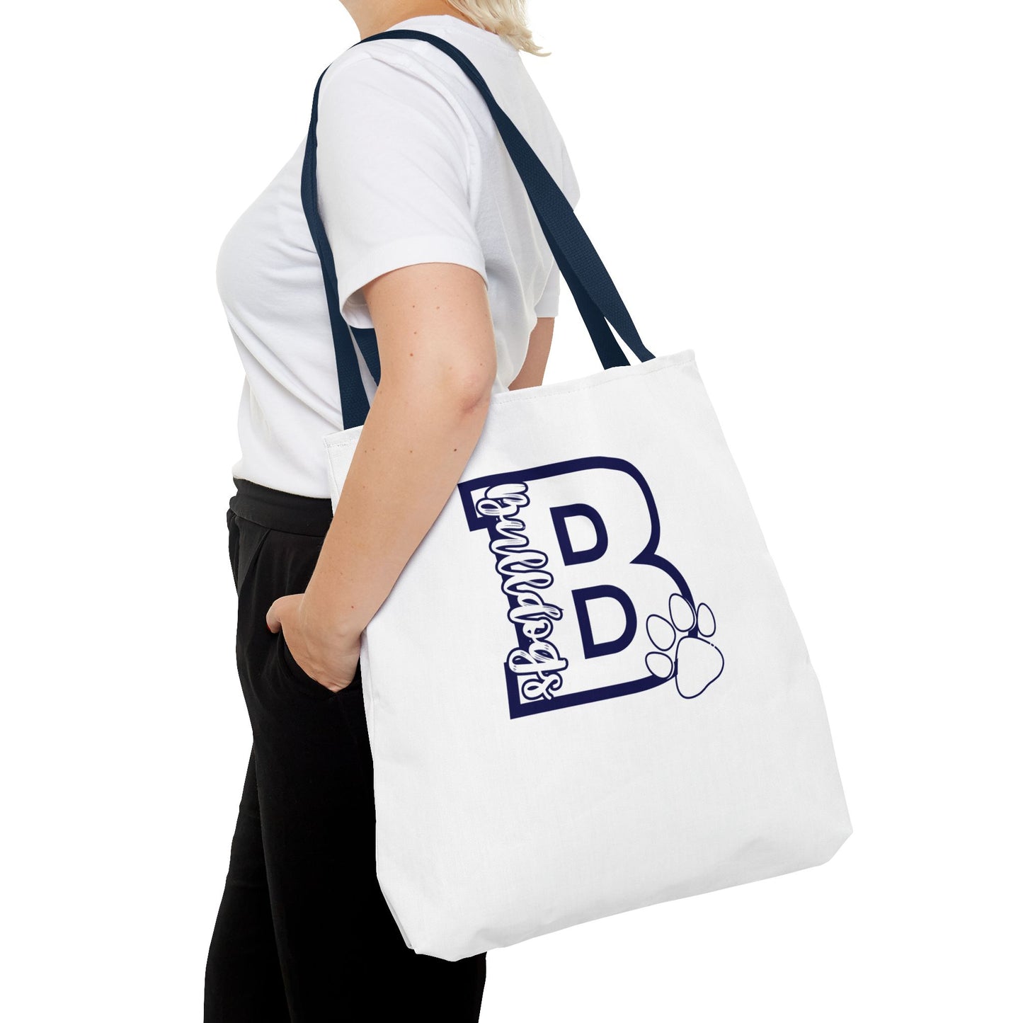 Big "B" Bulldogs Tote Bag