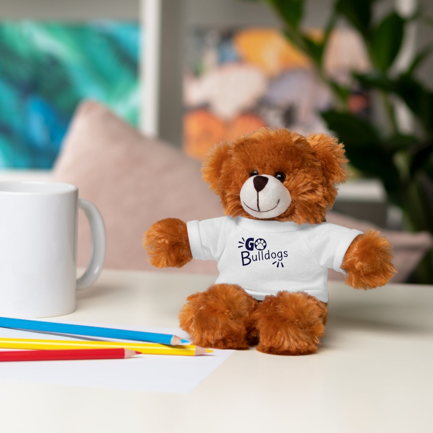 Go Bulldogs Stuffed Bunny or Bear