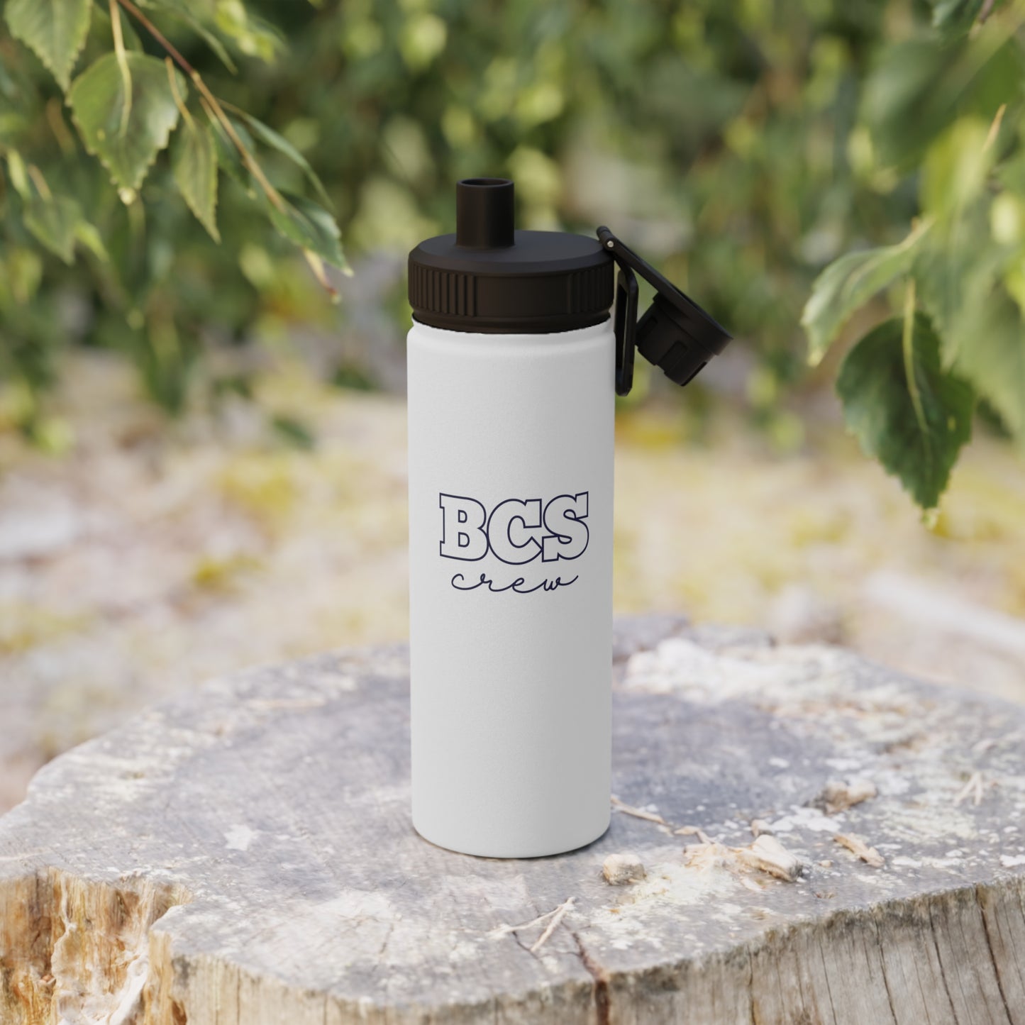 BCS Crew Stainless Steel Sports Bottle