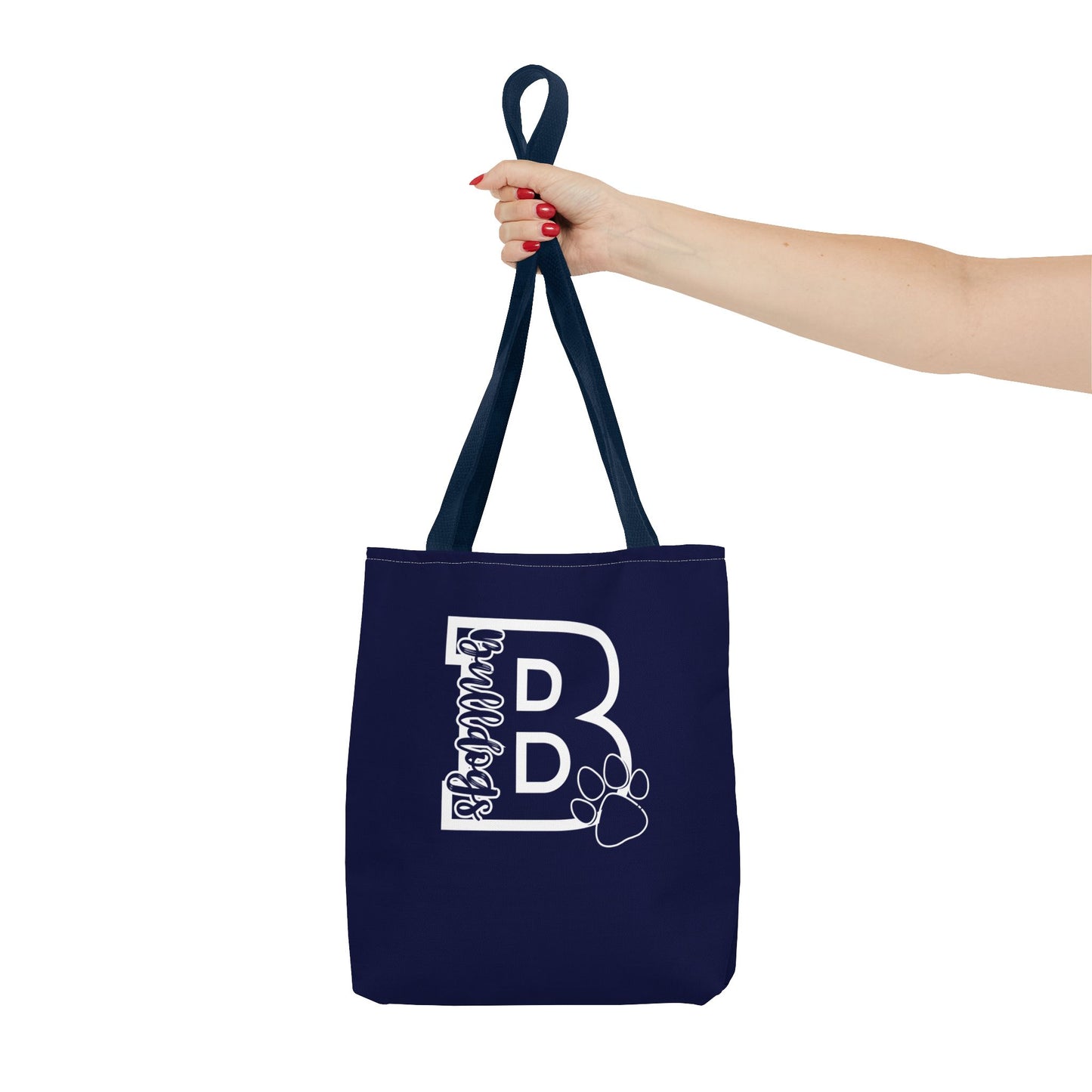 Big "B" Bulldogs Blue Tote Bag