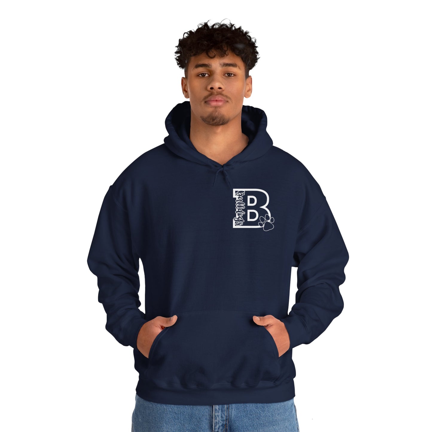 Big "B" Bulldogs Hoodie Sweatshirt