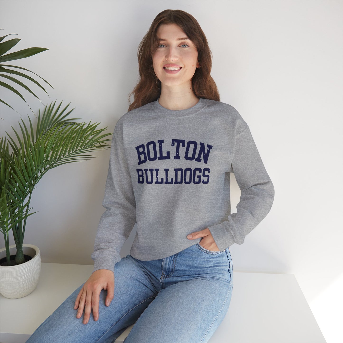 Vintage Bolton Bulldogs Crewneck Sweatshirt