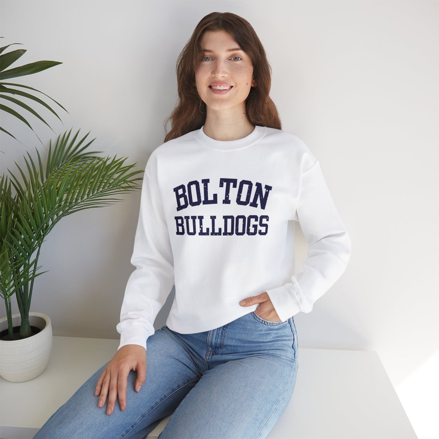 Vintage Bolton Bulldogs Crewneck Sweatshirt