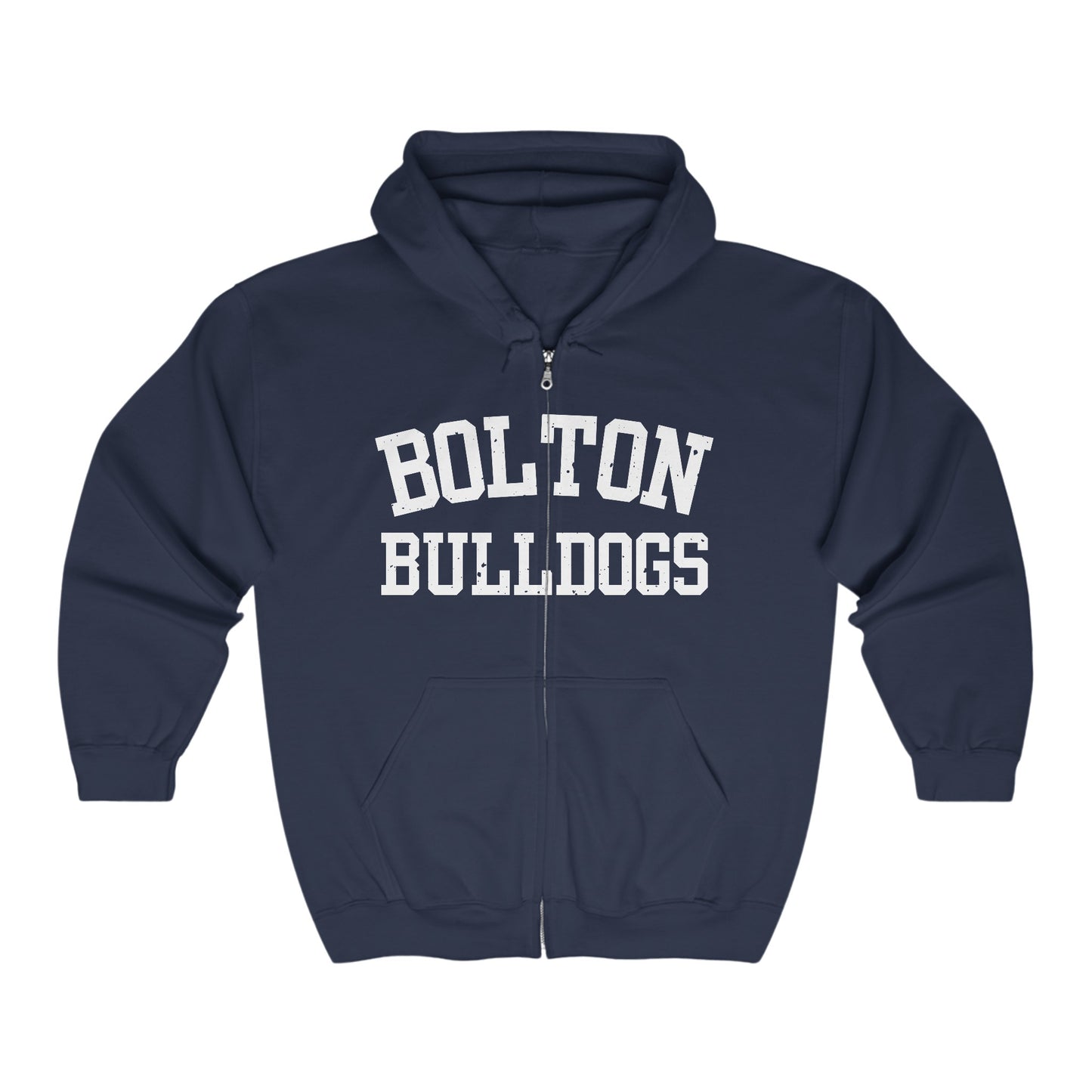 Vintage Bolton Bulldogs Zip-up Hoodie