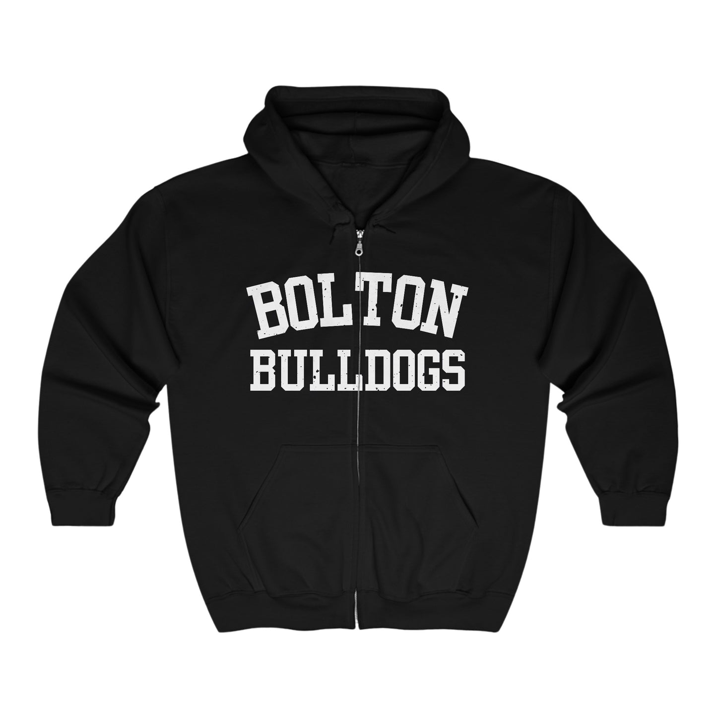 Vintage Bolton Bulldogs Zip-up Hoodie