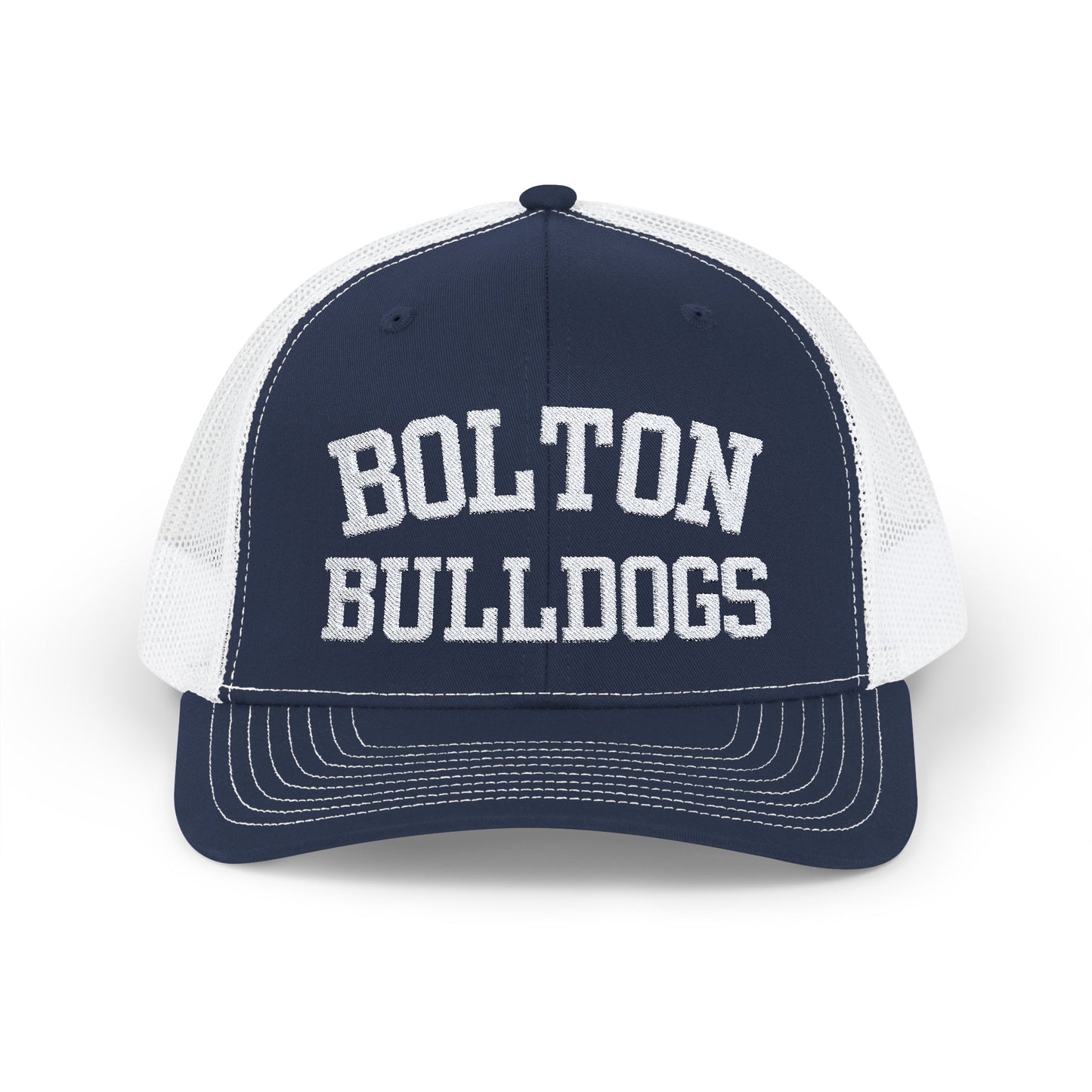 Bolton Bulldogs Embroidered Trucker Cap