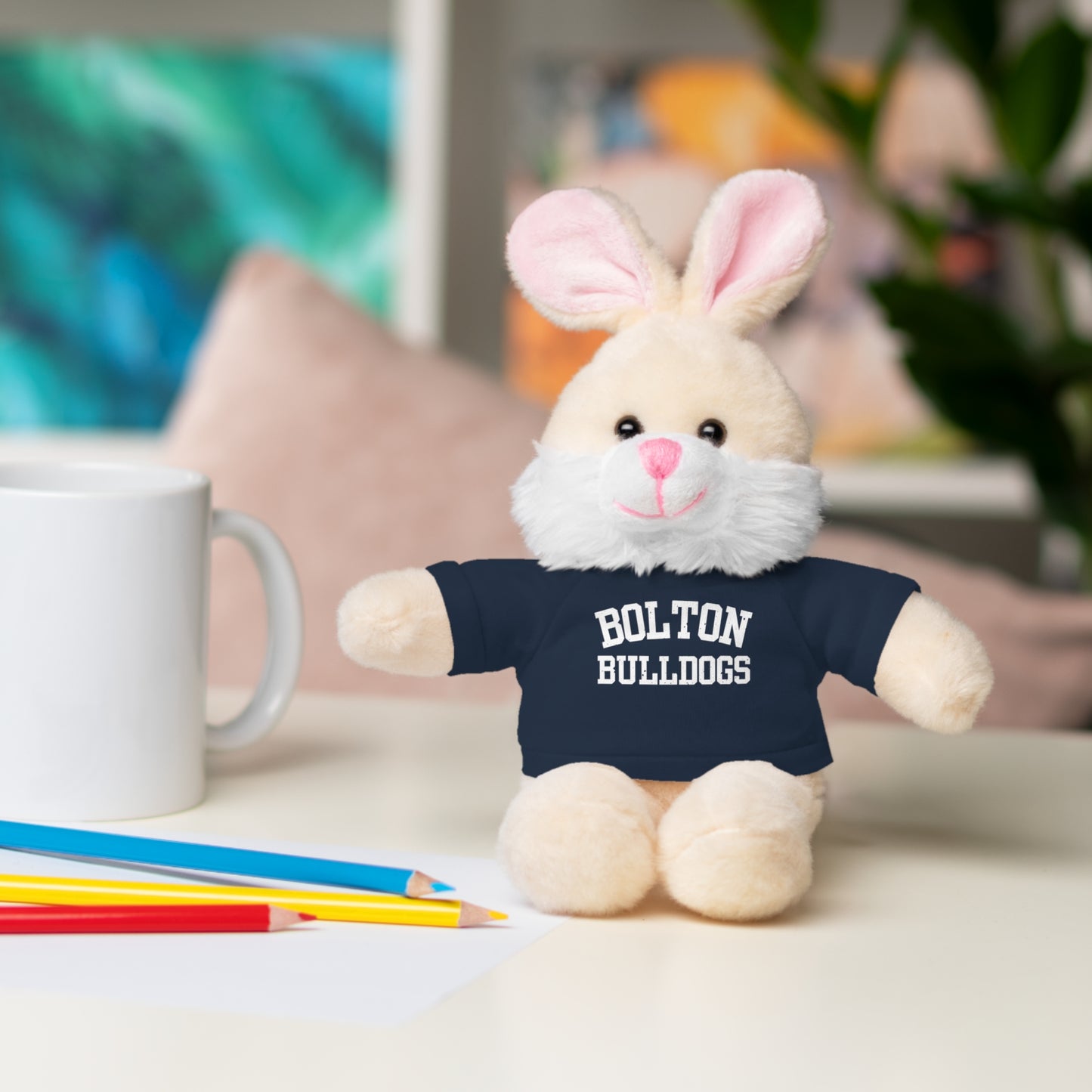 Bolton Bulldogs Stuffed Bunny or Bear