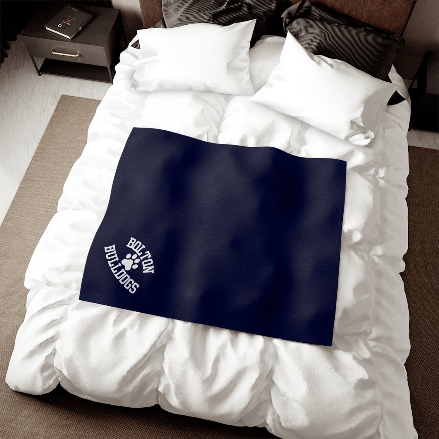 Bolton Bulldogs Sweatshirt Blanket
