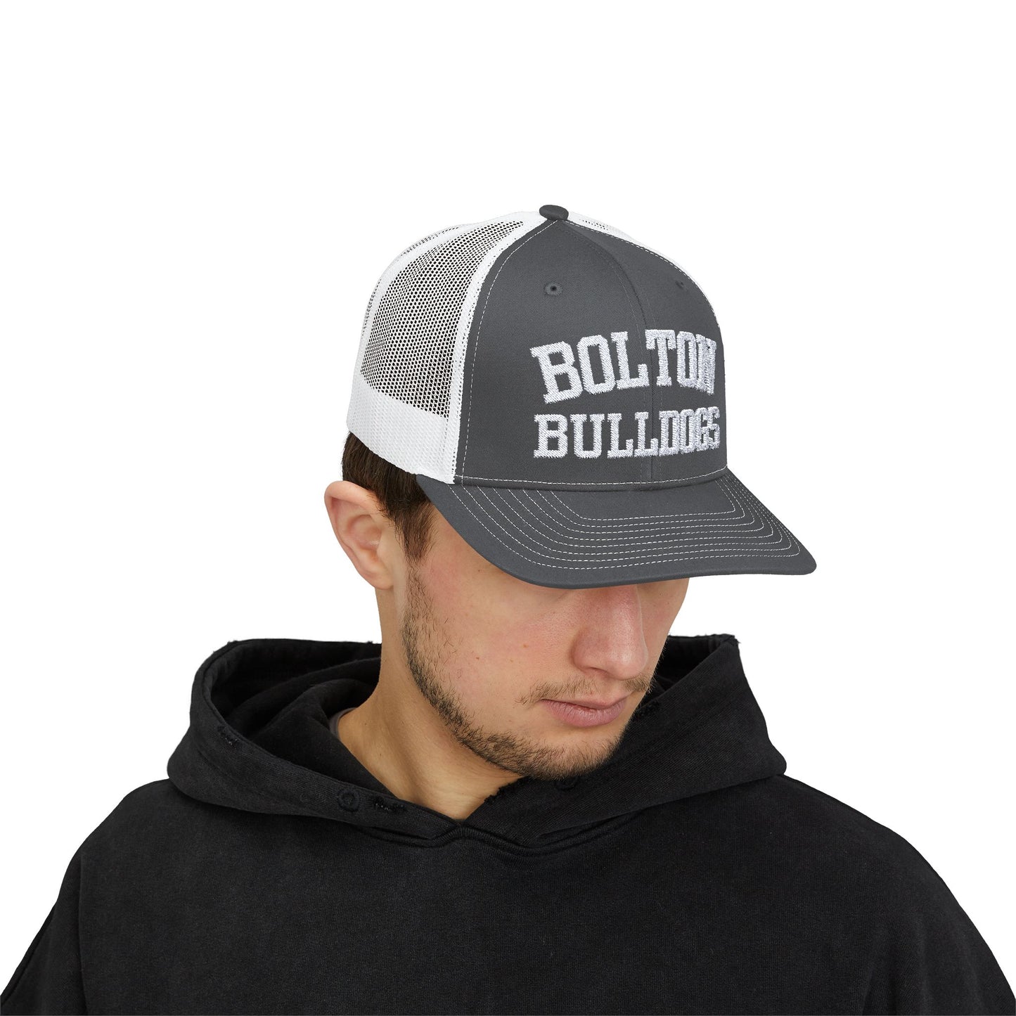 Bolton Bulldogs Embroidered Trucker Cap