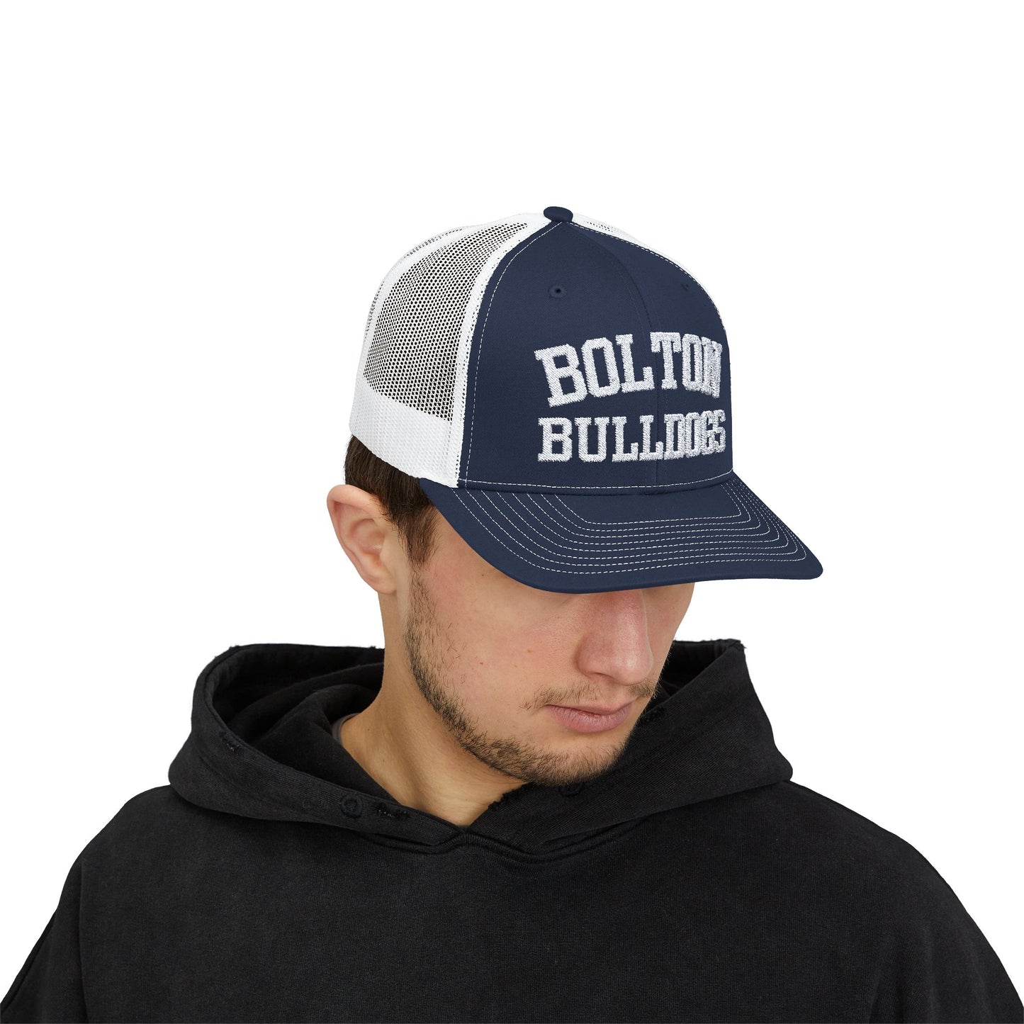 Bolton Bulldogs Embroidered Trucker Cap