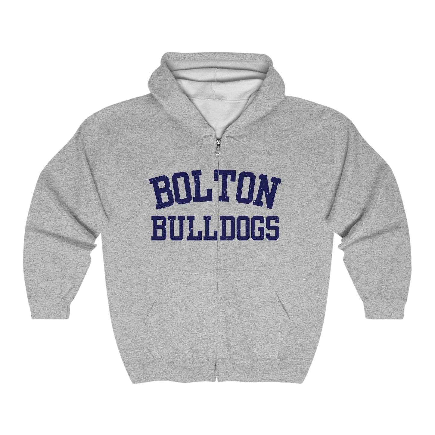 Vintage Bolton Bulldogs Zip-up Hoodie