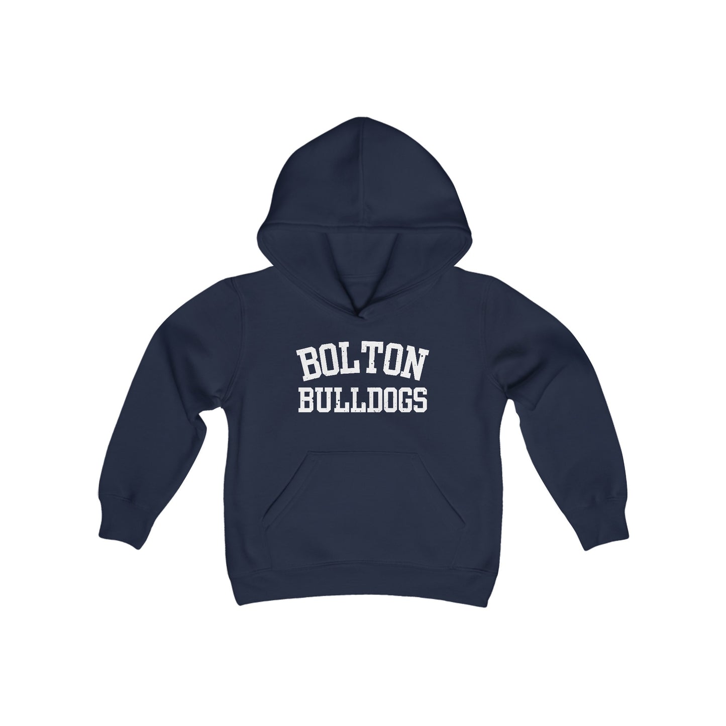 Kids Vintage Bolton Bulldogs Hoodie
