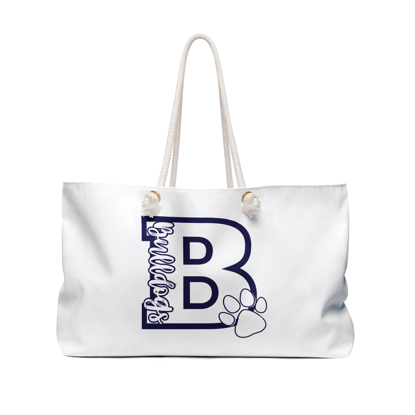 Big "B" Bulldogs Weekender Bag