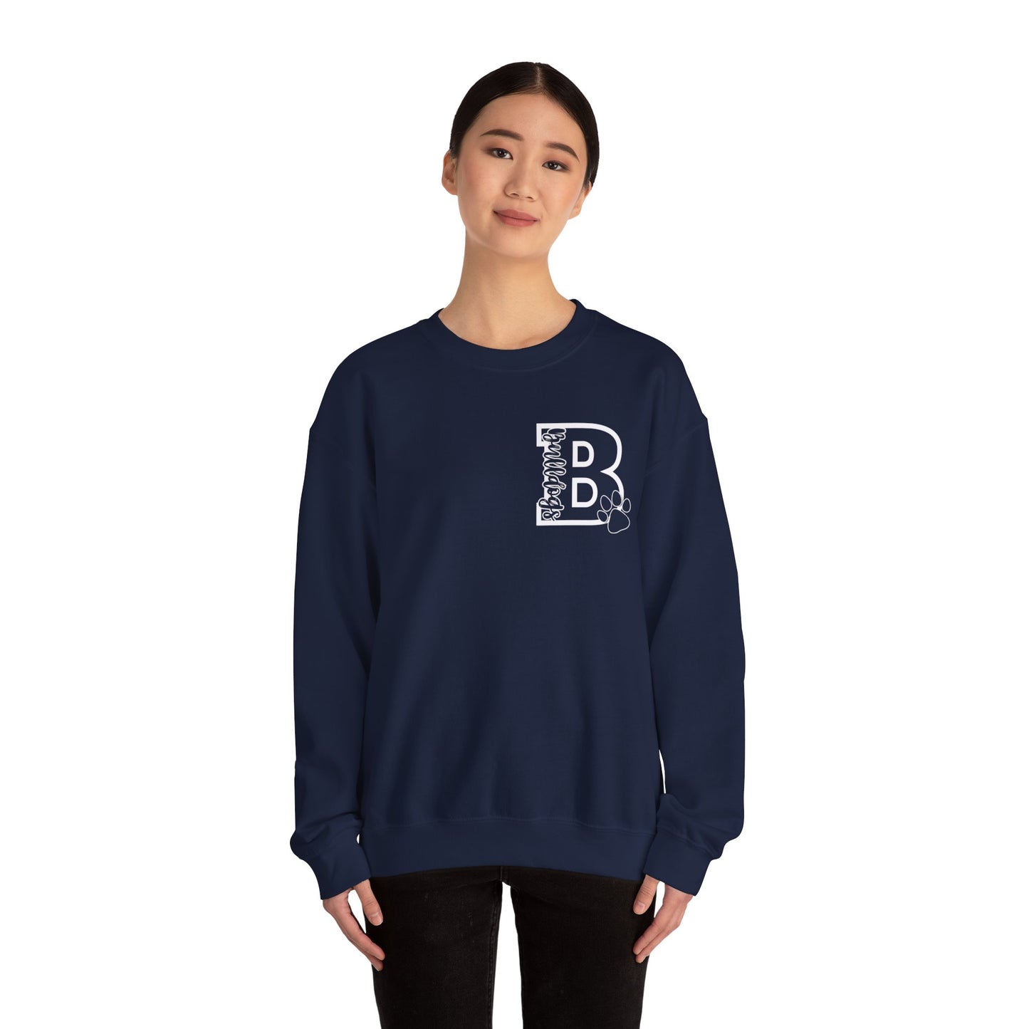 Big "B" Bulldog Crewneck Sweatshirt