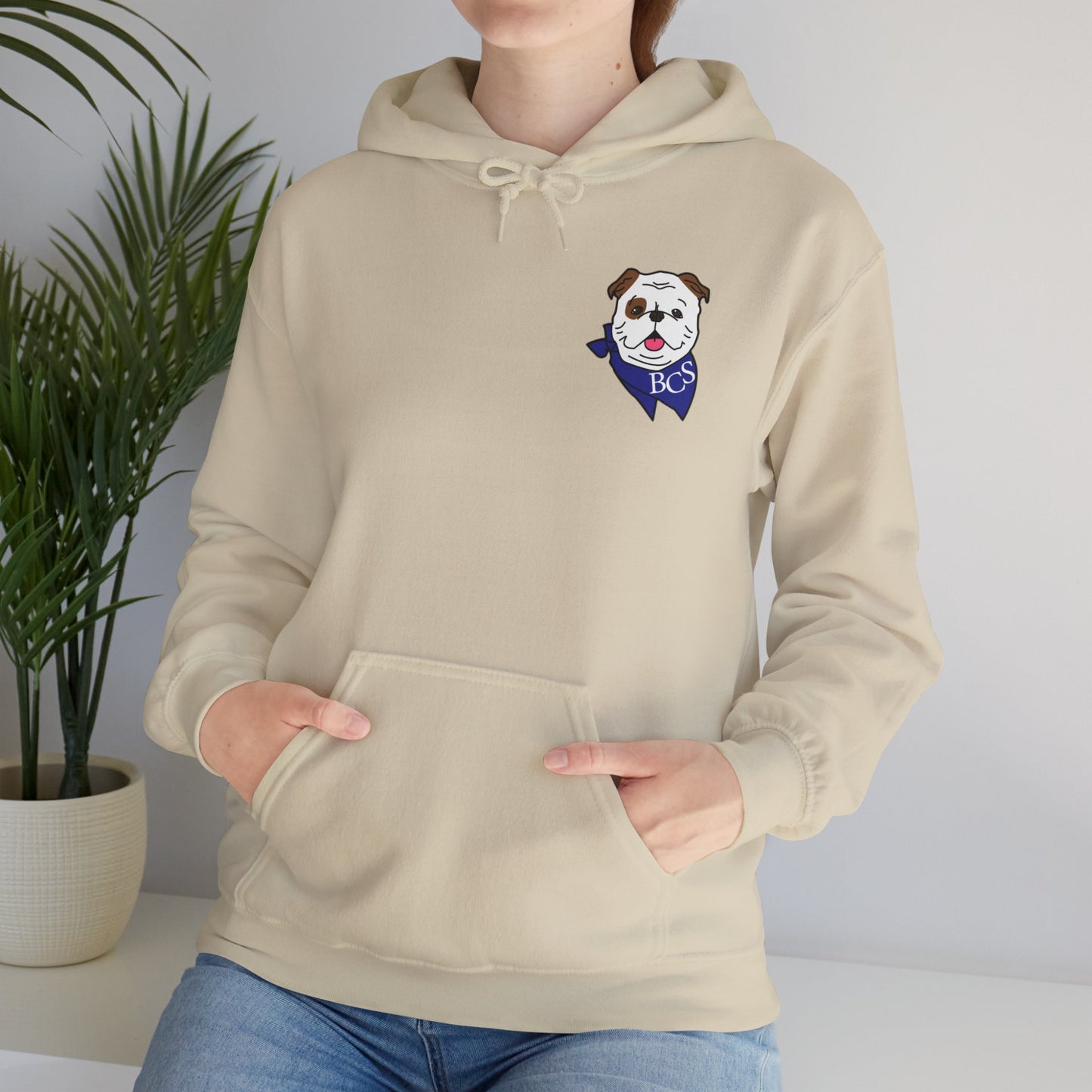 Bulldog Hoodie Sweatshirt
