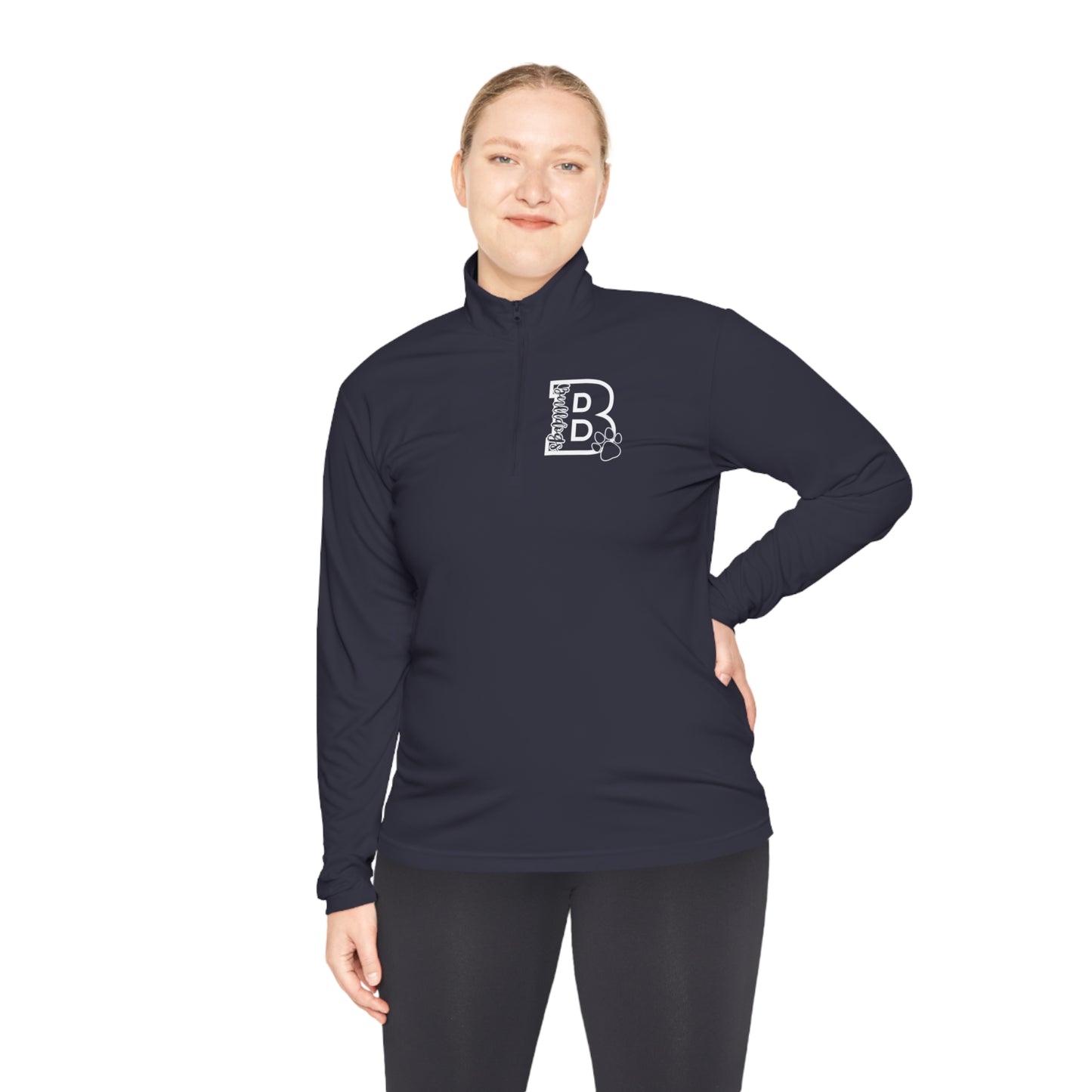 Big "B" Bulldog Quarter-Zip Pullover