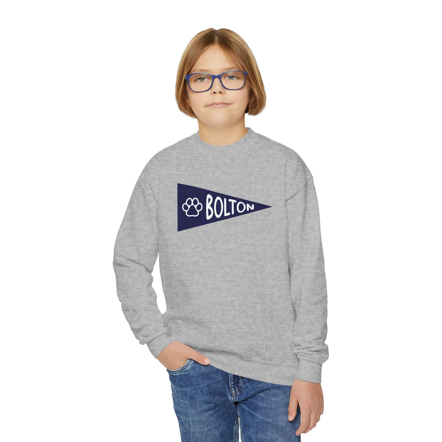Kids Bolton Banner Sweatshirt