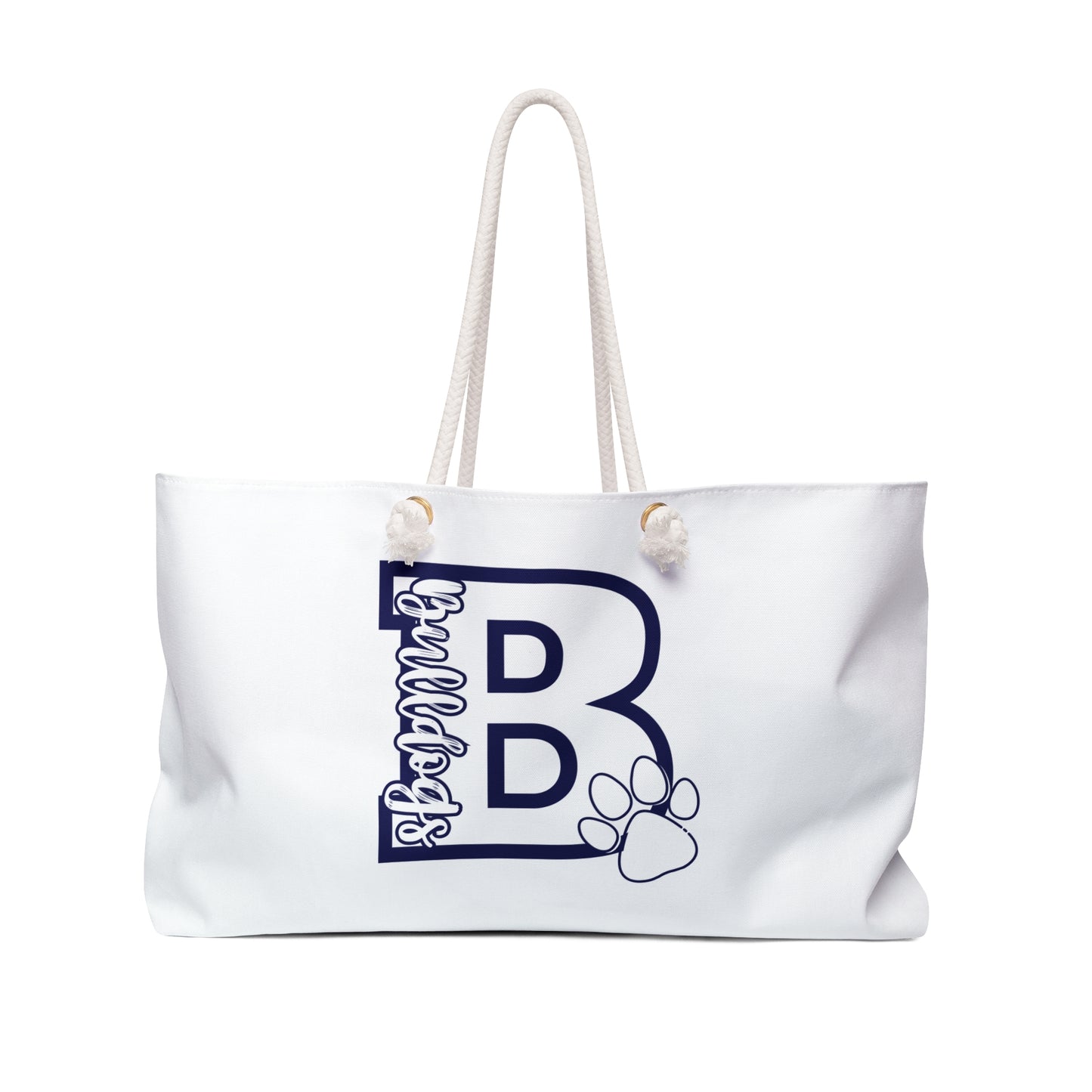 Big "B" Bulldogs Weekender Bag