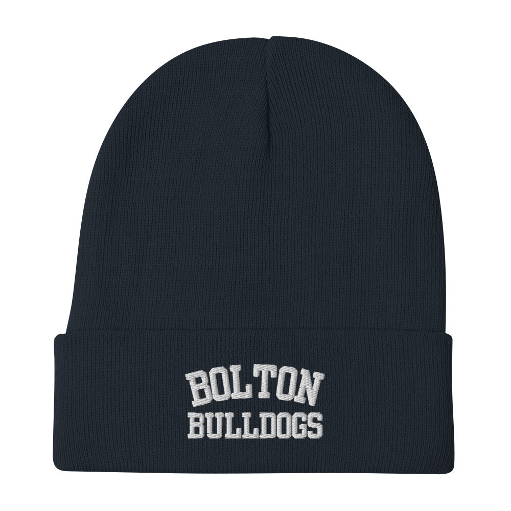 Bolton Bulldogs Embroidered Beanie