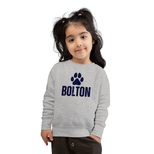 Vintage Bolton Paw Toddler Sweatshirt
